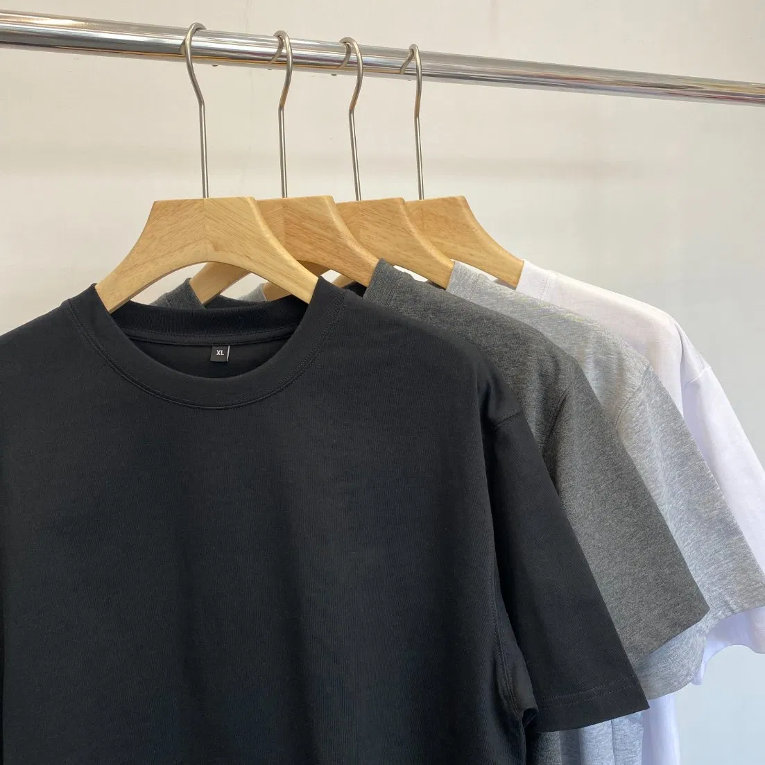 Custom 100% Cotton T-Shirt Puff Print Design - Wholesale Clothing 2