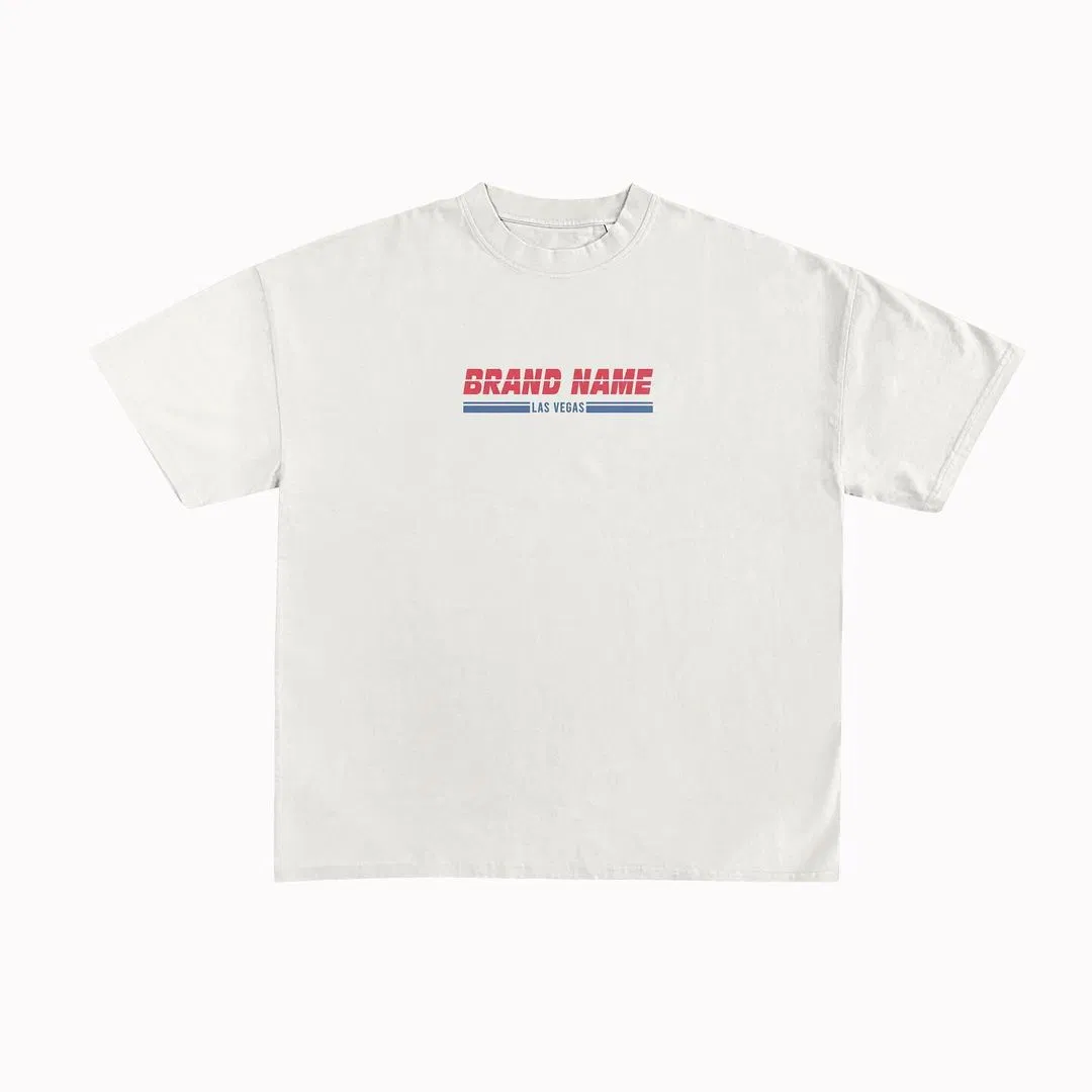 เสื้อยืดผ้าฝ้ายออร์แกนิกสีสันสดใสแบบสั่งทำพิเศษสำหรับผู้ชาย - เสื้อยืดคอกลมลำลอง 4