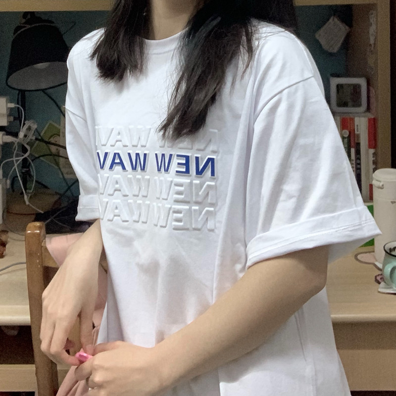 カスタムコットンTシャツ メンズ 3DエンボスTシャツ - Tシャツと半袖アパレル 2