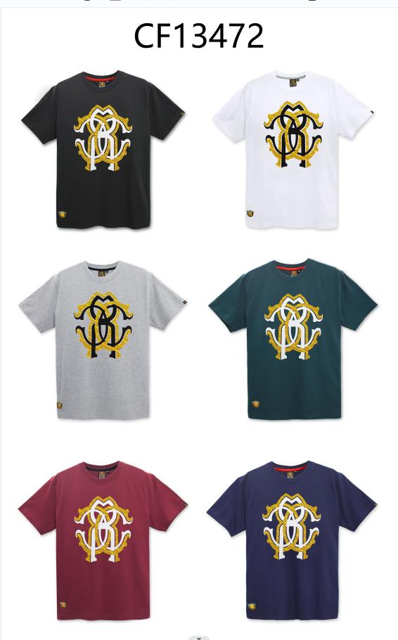100% Cotton Plus Size Men's Drop Shoulder T Shirt 2