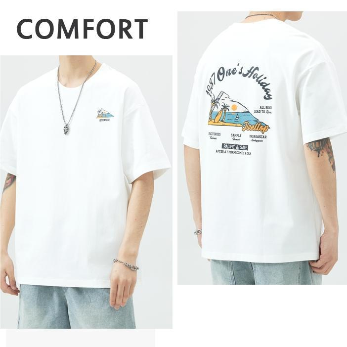T-shirt homme grande taille en coton avec logo - Impression personnalisée de haute qualité 5