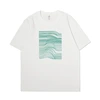 280 GSM Oversized Graphic Cotton Short-Sleeved Crew Neck Black&White T-Shirts--TS011 3
