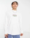350 GSM グラフィックコットン 長袖クルーネックコットンTシャツ-LSTS012 3
