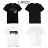 T-shirt personnalisé en coton épais avec motifs imprimés en relief 2