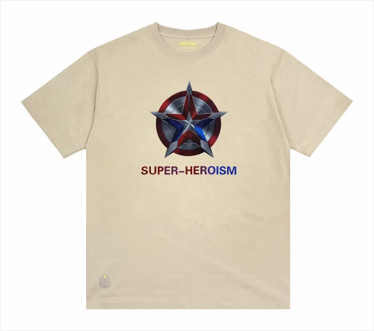 220 GSM Oversized Graphic Short-Sleeved Crew Neck Polyester T-Shirts--PTS001