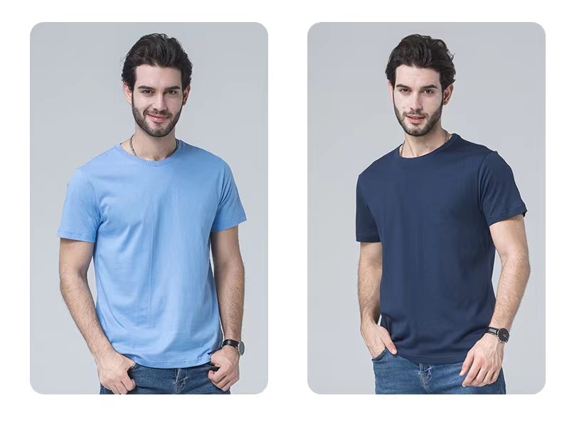 Custom Logo Printing 100% Cotton Unisex T-Shirt - Men's Oversized Tee 3