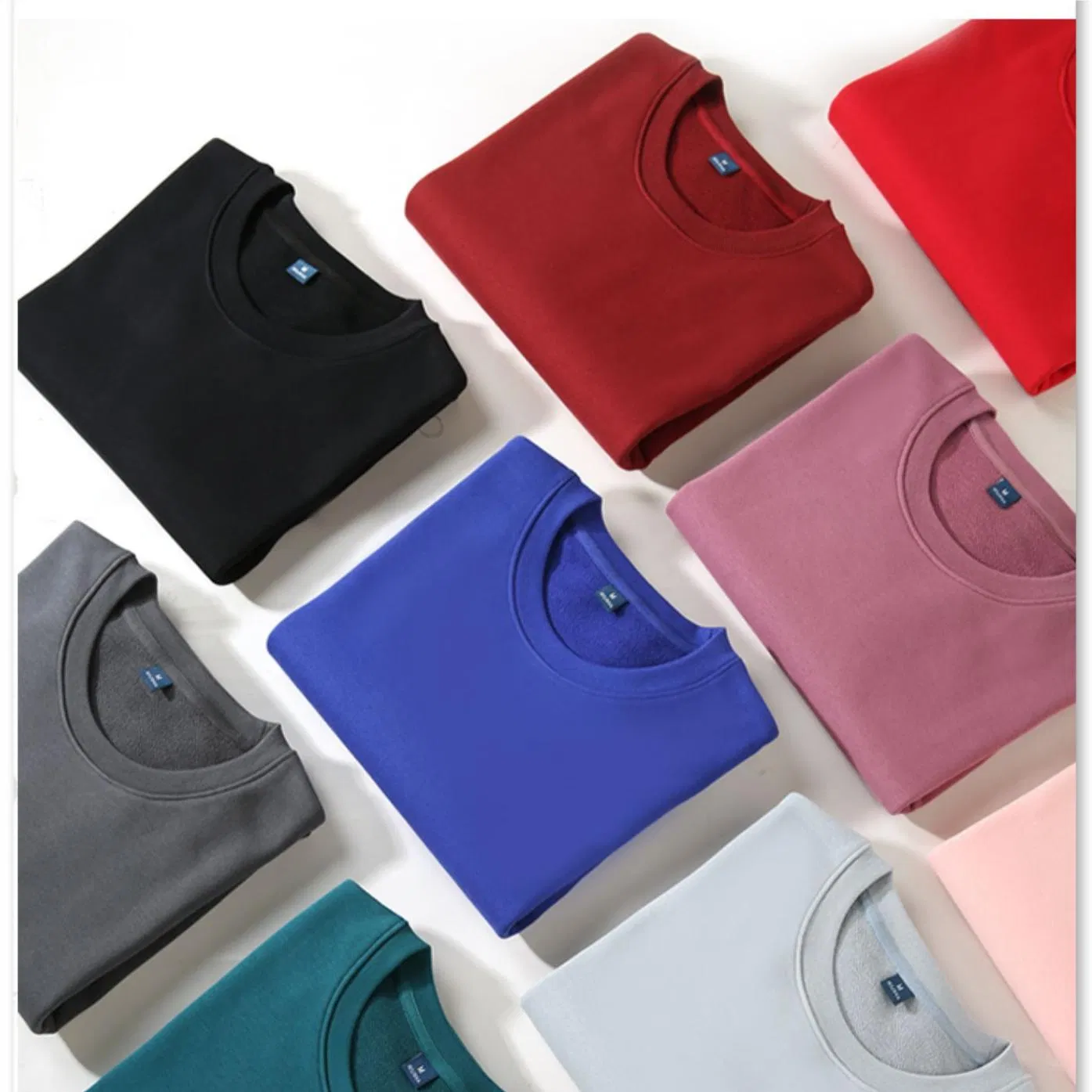 Felpa pesante con logo personalizzato - Felpa con cappuccio vuota da uomo/donna 6