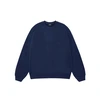 Áo nỉ cổ tròn dáng rộng 100% cotton, unisex, đặt hàng số lượng lớn. 7