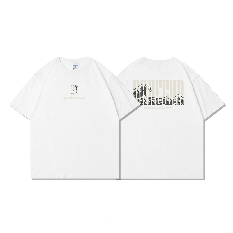 T-shirt oversize personnalisé en coton pour homme - 100 % coton 230 g 5