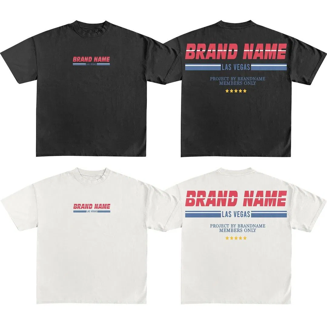 เสื้อยืดผ้าฝ้ายออร์แกนิกสีสันสดใสแบบสั่งทำพิเศษสำหรับผู้ชาย - เสื้อยืดคอกลมลำลอง 5
