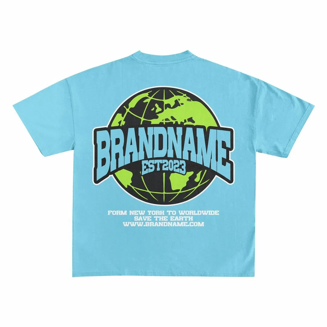 Custom T Shirt Screen Printing Cotton Shirt 3