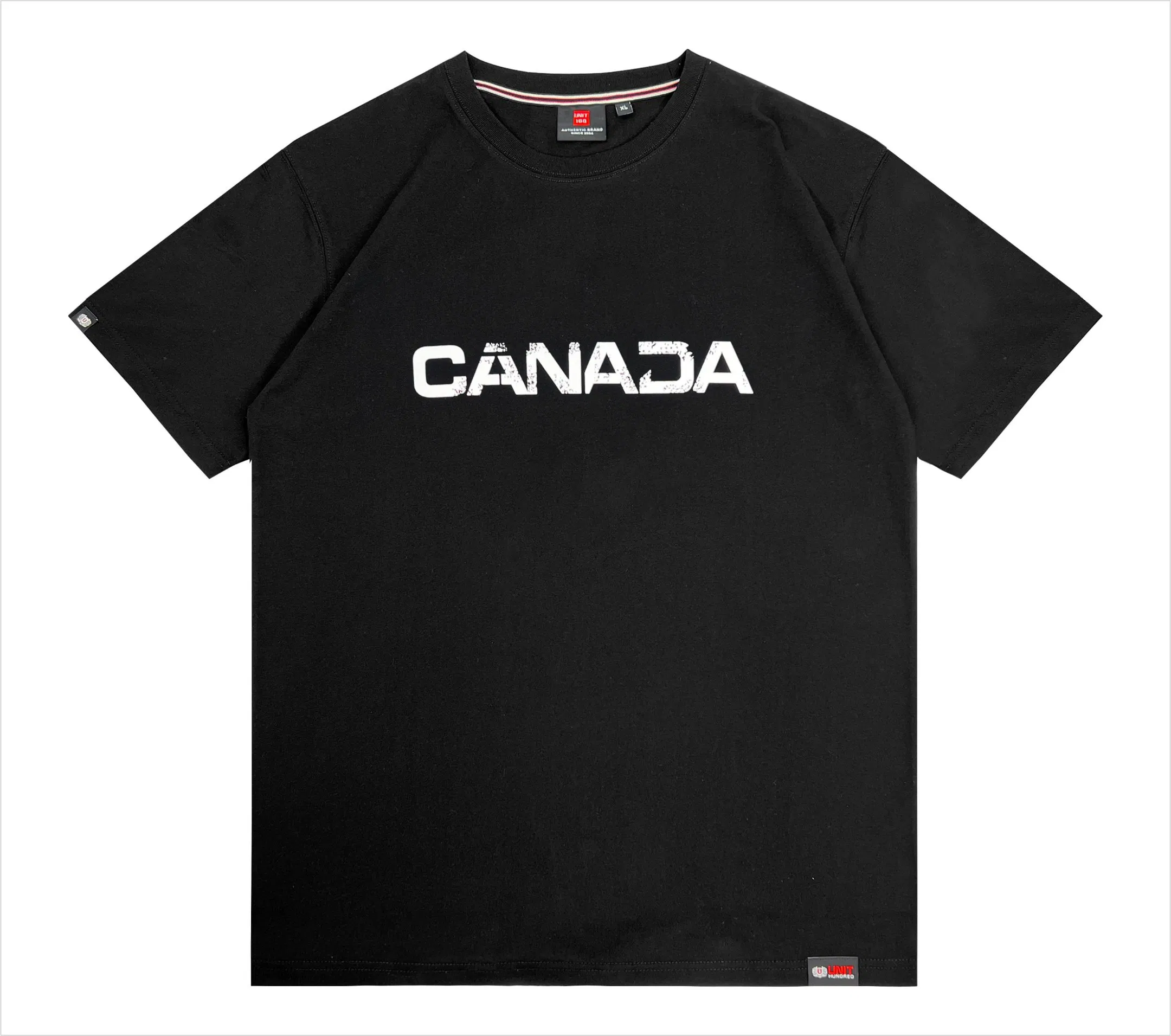 Custom Black Vintage Round Neck Oversized Tee Shirt for Men 4