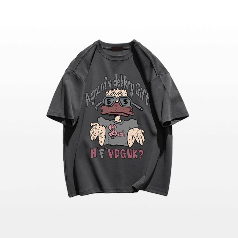 Custom Logo T Shirts High Quality Silk Screen Printing Men's Prices 6