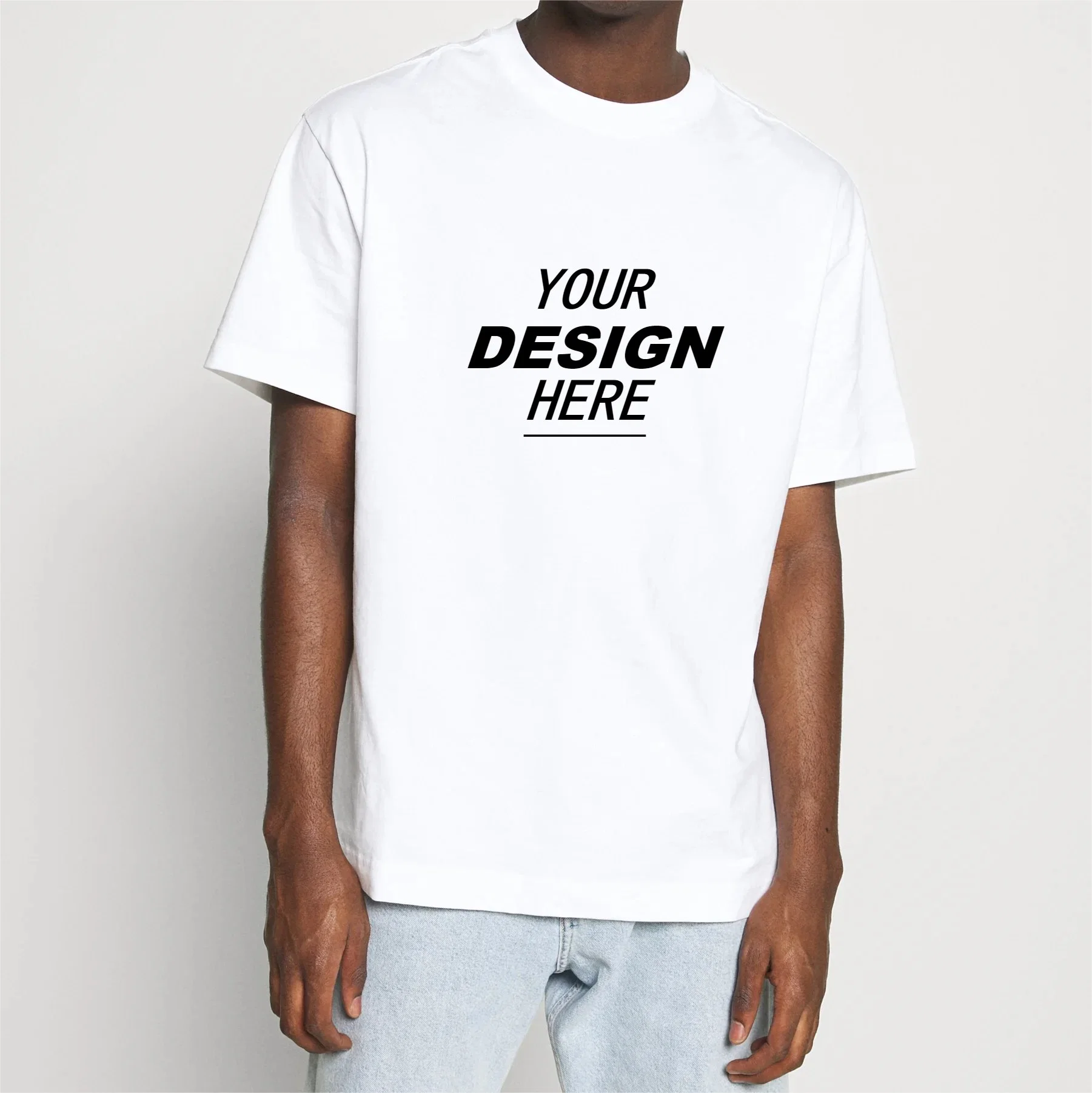 Custom Tshirt Wholesale Screen Print Clothing - Cotton Blank Tee 2