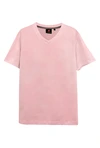 Maßgefertigtes Oversize-T-Shirt mit V-Ausschnitt – Herren-Freizeitbekleidung 3