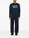 Fabricant de vêtements personnalisés, impression numérique, col rond brodé, coton 300 g, streetwear-CNSS005 5