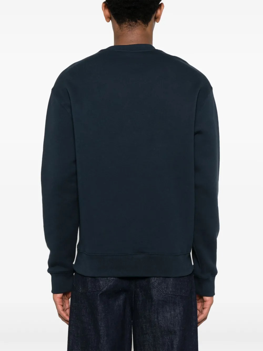 Fabricant de vêtements personnalisés, impression numérique, col rond brodé, coton 300 g, streetwear-CNSS005 3