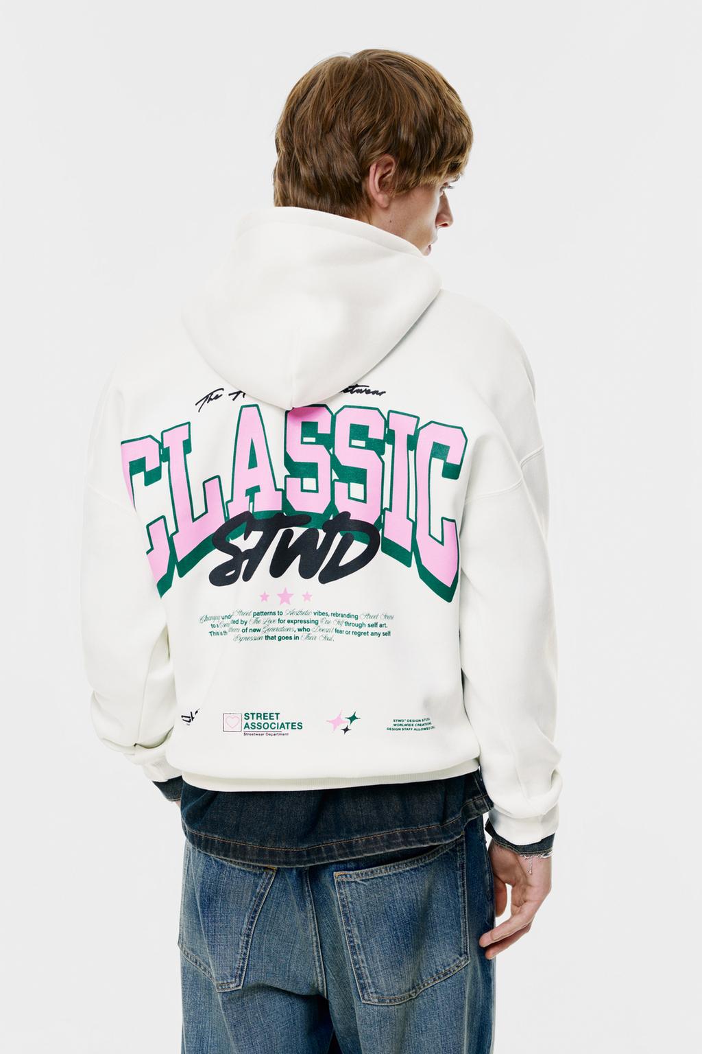 Custom Clothing Manufacturer Digital Printing Graphic 360g Cotton-Blend Hoodie with Pocket 5