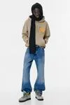 Sweat à capuche en coton mélangé 370 g avec poche, impression numérique personnalisée. 5