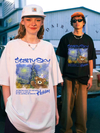 T-shirts en coton biologique à manches courtes et col rond, coupe classique, imprimé graphique, 250 g/m² 4