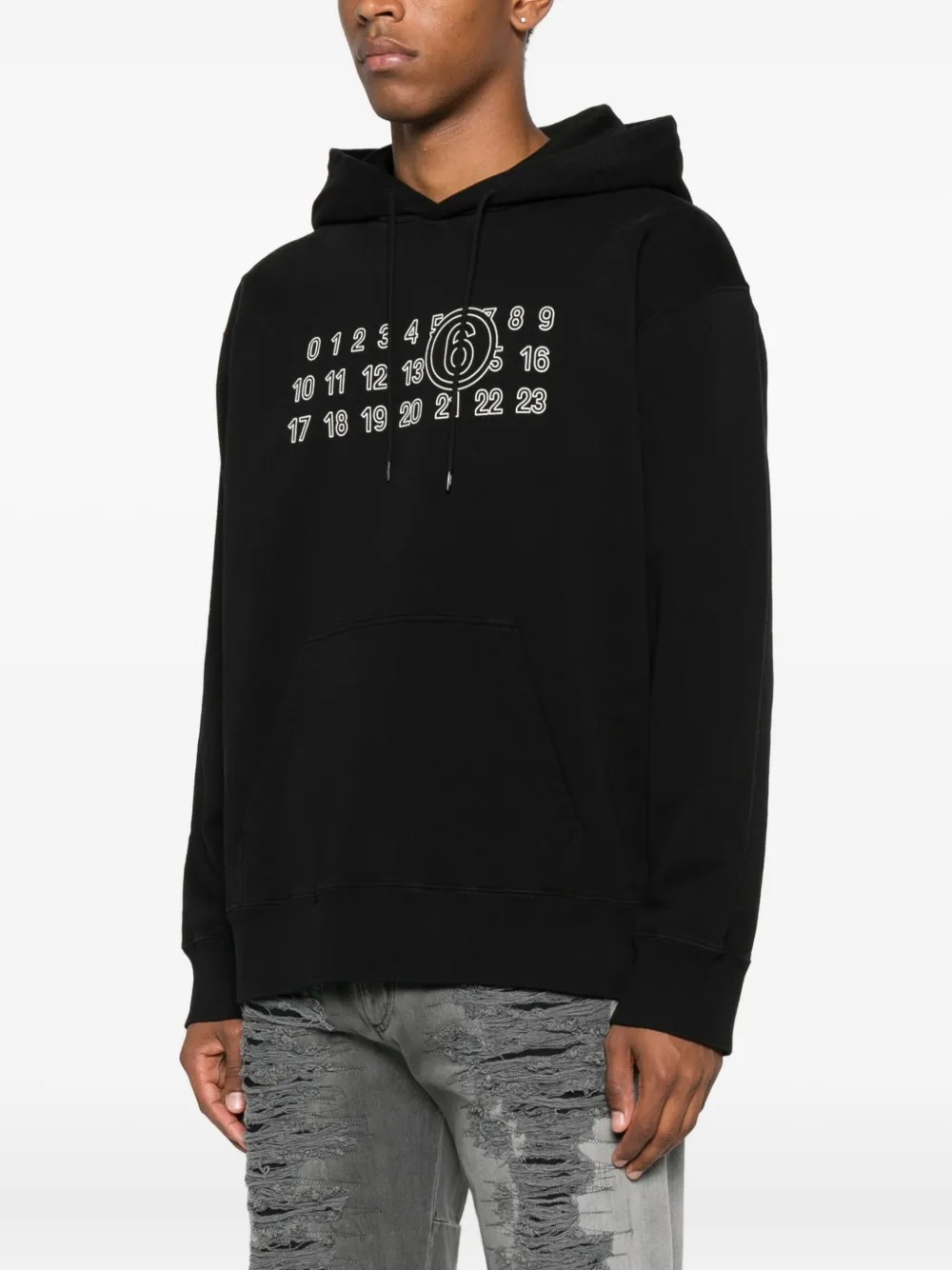 Custom Clothing Manufacturer DTG Printing Graphic Acid Wash Oversized 480g Cotton Hoodie 4