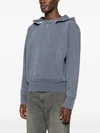 Custom Clothing Manufacturer Distressed Acid Wash Oversized 460g Cotton Hoodie with Pocket 4