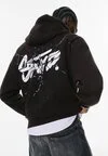 Custom Clothing Manufacturer DTG Printing Graphic Oversized 500g Cotton Hoodie with Pocket 4