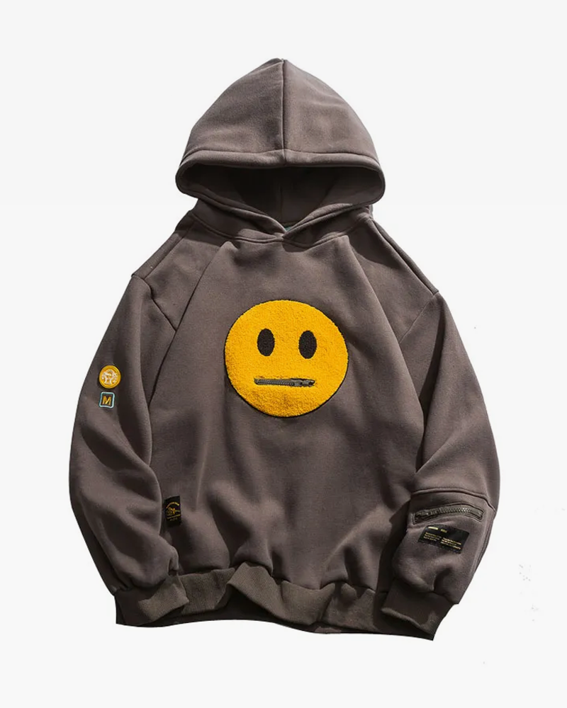 Custom Clothing Manufacturer Printing Distressed Oversized 550g Cotton Hoodie-HD029