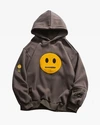 Fabricant de vêtements personnalisés, impression sur sweat à capuche oversize en coton 550 g, effet vieilli - HD029 1