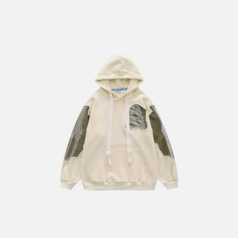 Özel Giyim Üreticisi Baskılı, İşlemeli, Büyük Beden 550g Pamuklu Cepli Kapüşonlu Sweatshirt - HD031 1