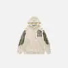 Özel Giyim Üreticisi Baskılı, İşlemeli, Büyük Beden 550g Pamuklu Cepli Kapüşonlu Sweatshirt - HD031 1