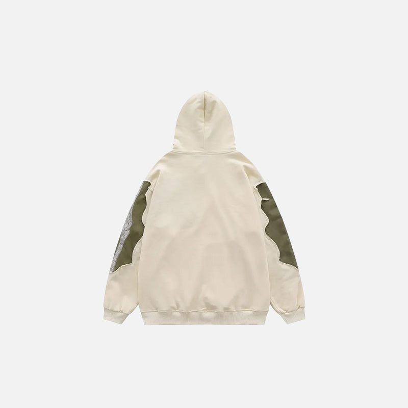 Özel Giyim Üreticisi Baskılı, İşlemeli, Büyük Beden 550g Pamuklu Cepli Kapüşonlu Sweatshirt - HD031 2