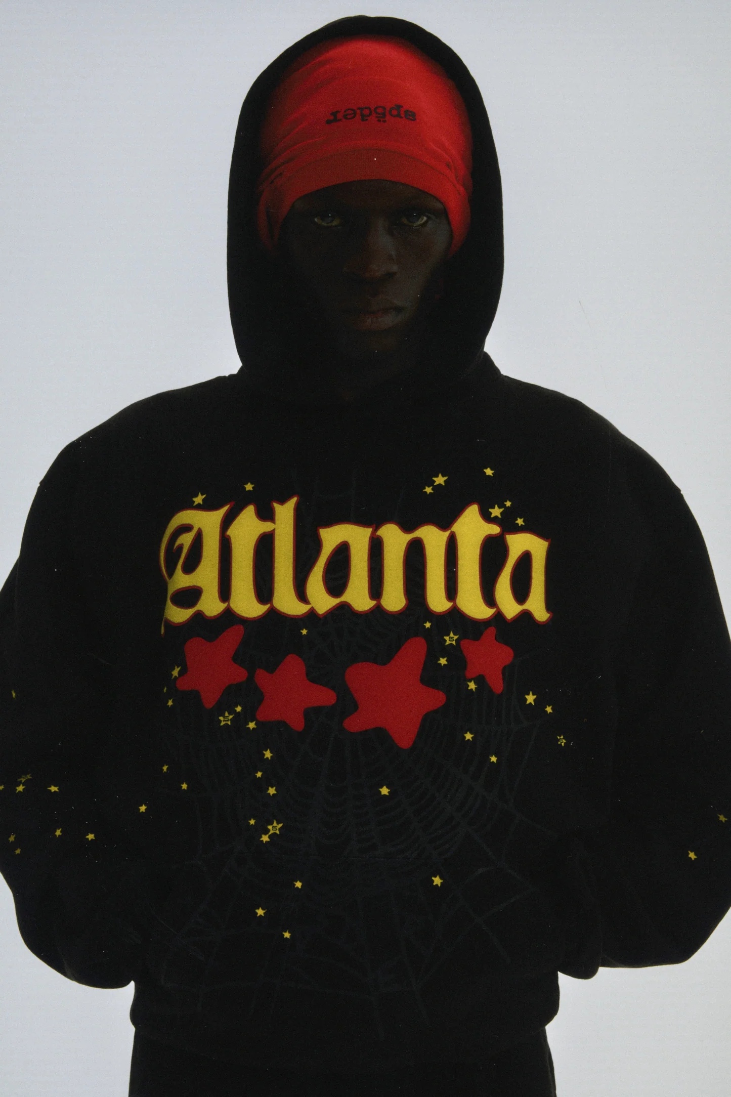 Custom Clothing Manufacturer Printing Graphic Oversized 520g Cotton Hoodie with Pocket-HD034 4