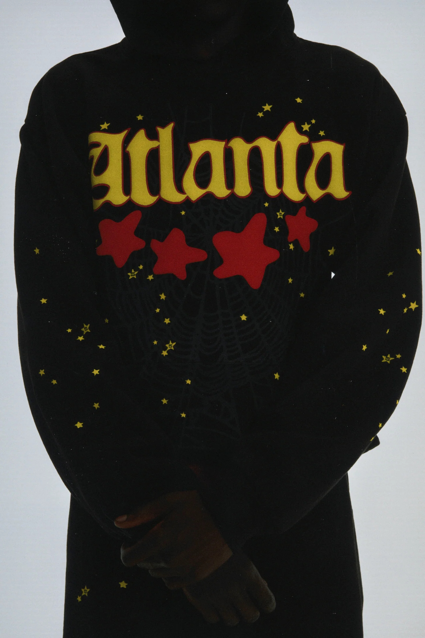 Custom Clothing Manufacturer Printing Graphic Oversized 520g Cotton Hoodie with Pocket-HD034 5