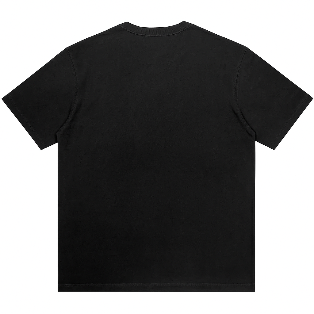 240 GSM オーバーサイズ グラフィック 半袖 クルーネック ポリエステル Tシャツ - PTS004 3
