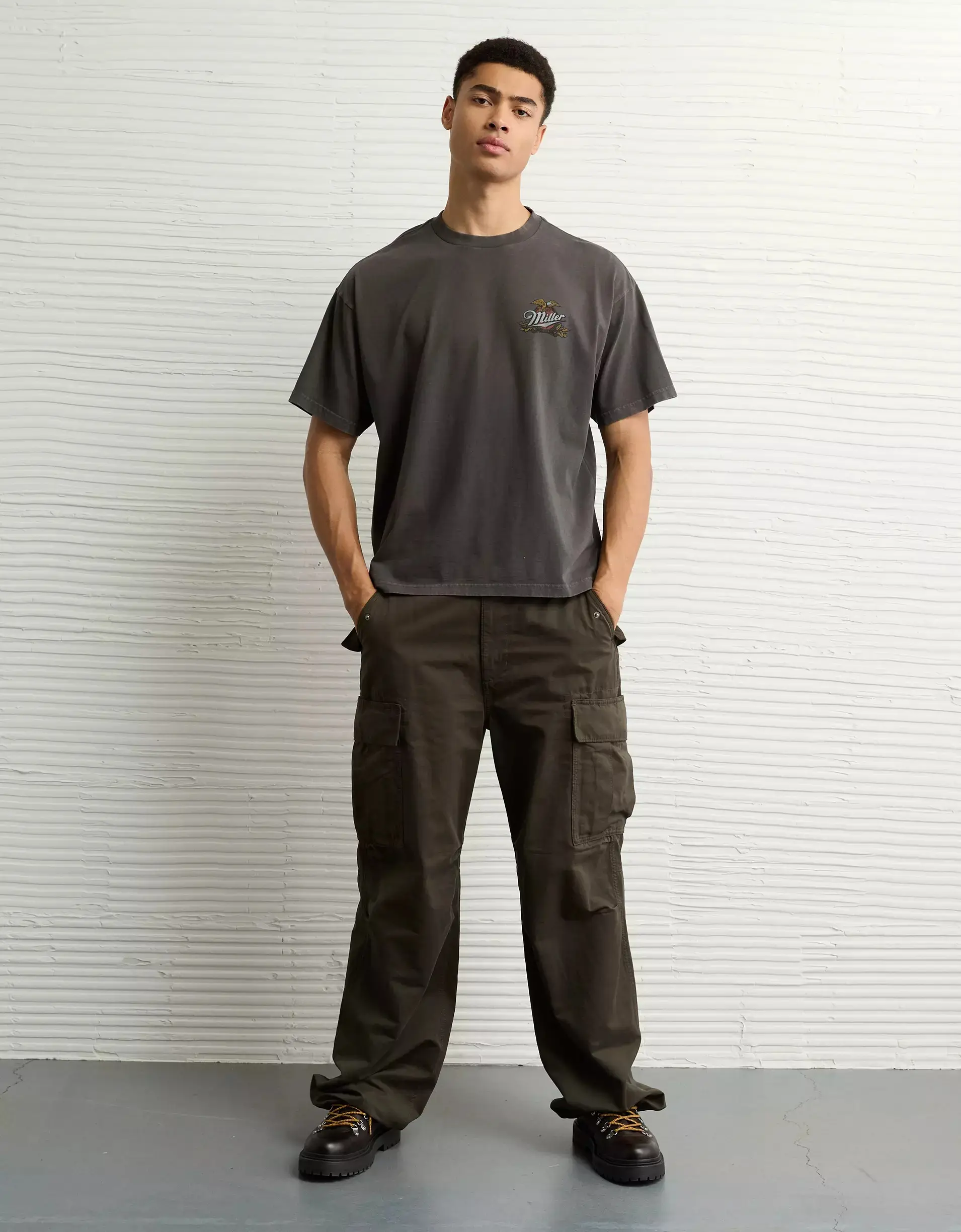 Boxy Fit T Shirt for Men​ Custom T-shirts Wholesale - UNIT-100 5