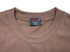グラフィック 330 GSM コットン 半袖 クルーネック ブラウン Tシャツ ポケット付き - TS003 5