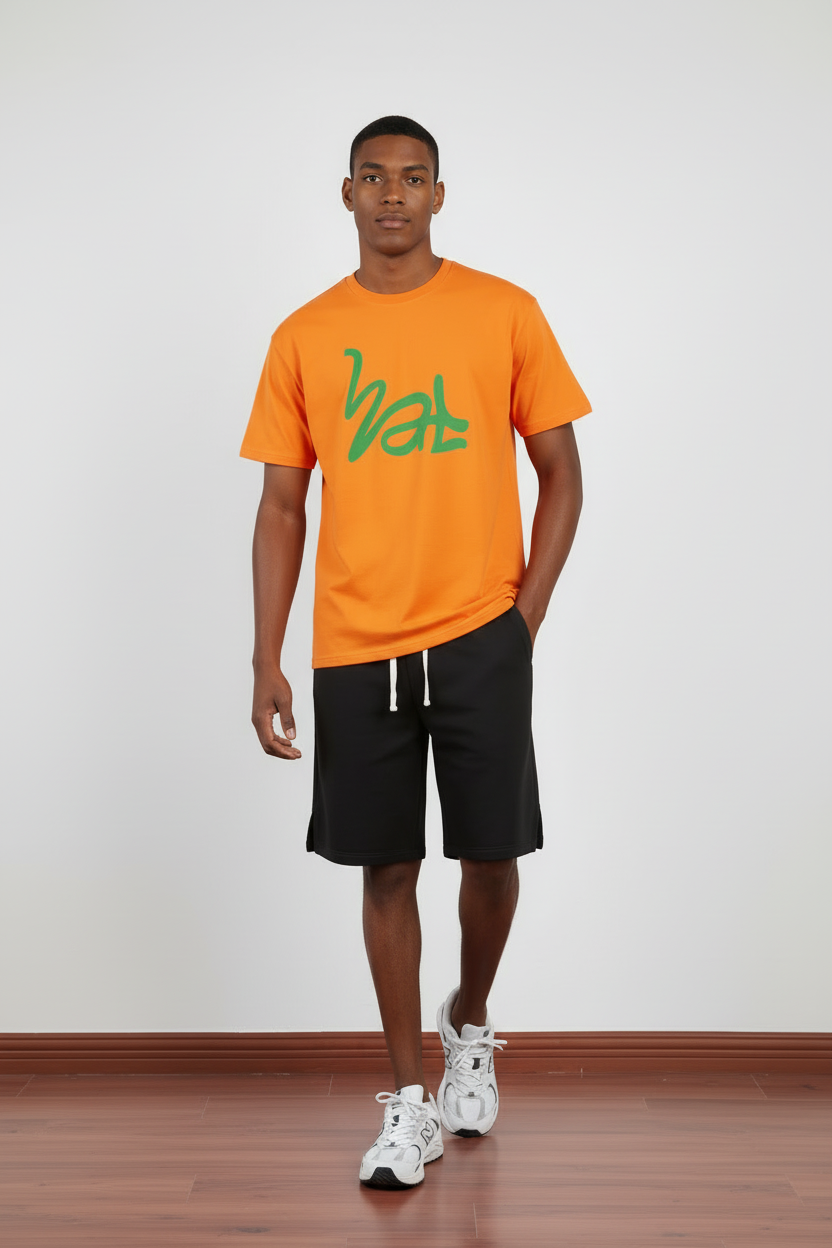 240 g/m² DTG-Grafik-T-Shirts mit kurzen Ärmeln und Rundhalsausschnitt aus Bio-Baumwollmischung – GTS004 7