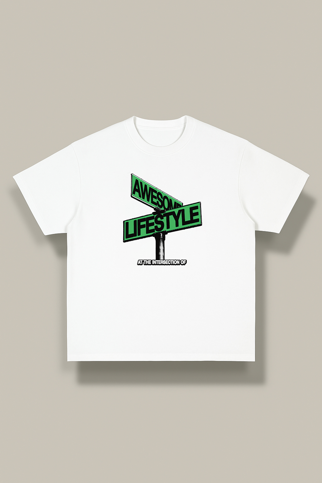 260 g/m² DTG-Grafik-T-Shirts mit kurzen Ärmeln und Rundhalsausschnitt aus Bio-Baumwollmischung – GTS003 2