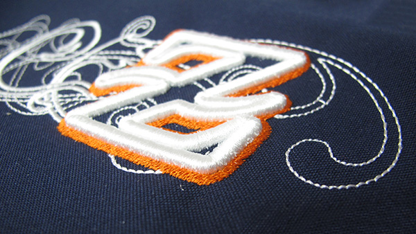 3D Puff Embroidery