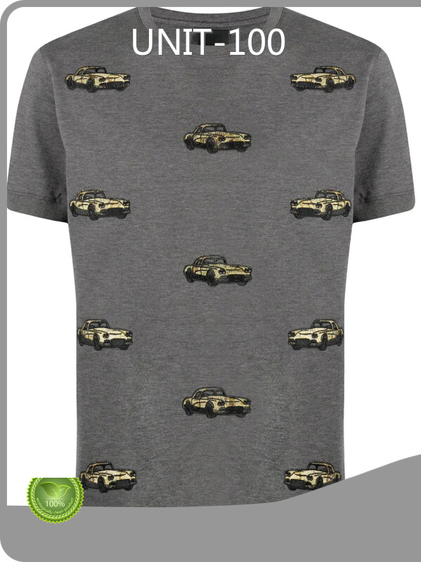 Customized T Shirts for Couples​ Embroidery T-shirt Wholesale - UNIT-100