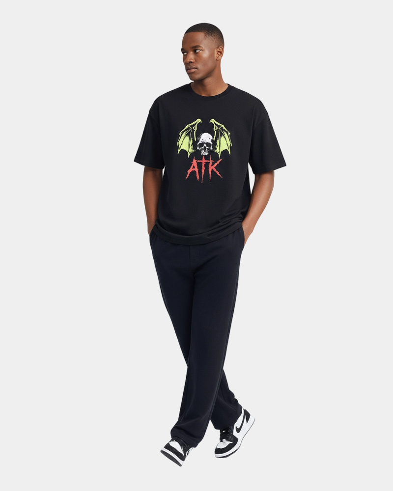 Fabricant de vêtements personnalisés, impression numérique, t-shirt à col rond graphique TS004, 220 g/m², mélange 4