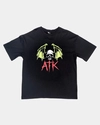 Fabricant de vêtements personnalisés, impression numérique, t-shirt à col rond graphique TS004, 220 g/m², mélange 3