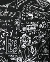 275公克全幅DTG塗鴉圖案重磅短袖印花圓領純棉T卹-PTTS004 7