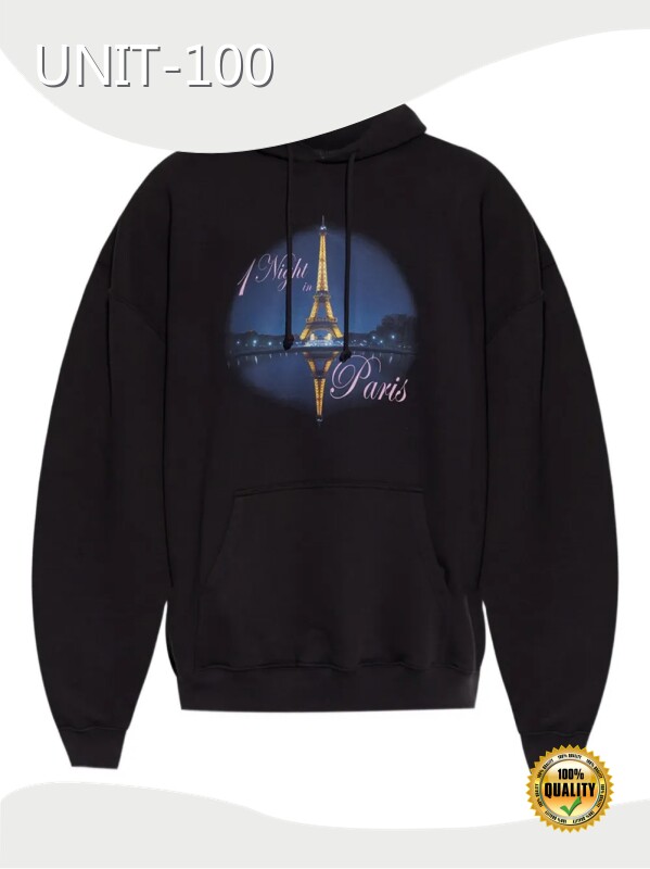 Cotton French Terry Hoodie French Terry Hoodie Wholesale - UNIT-100