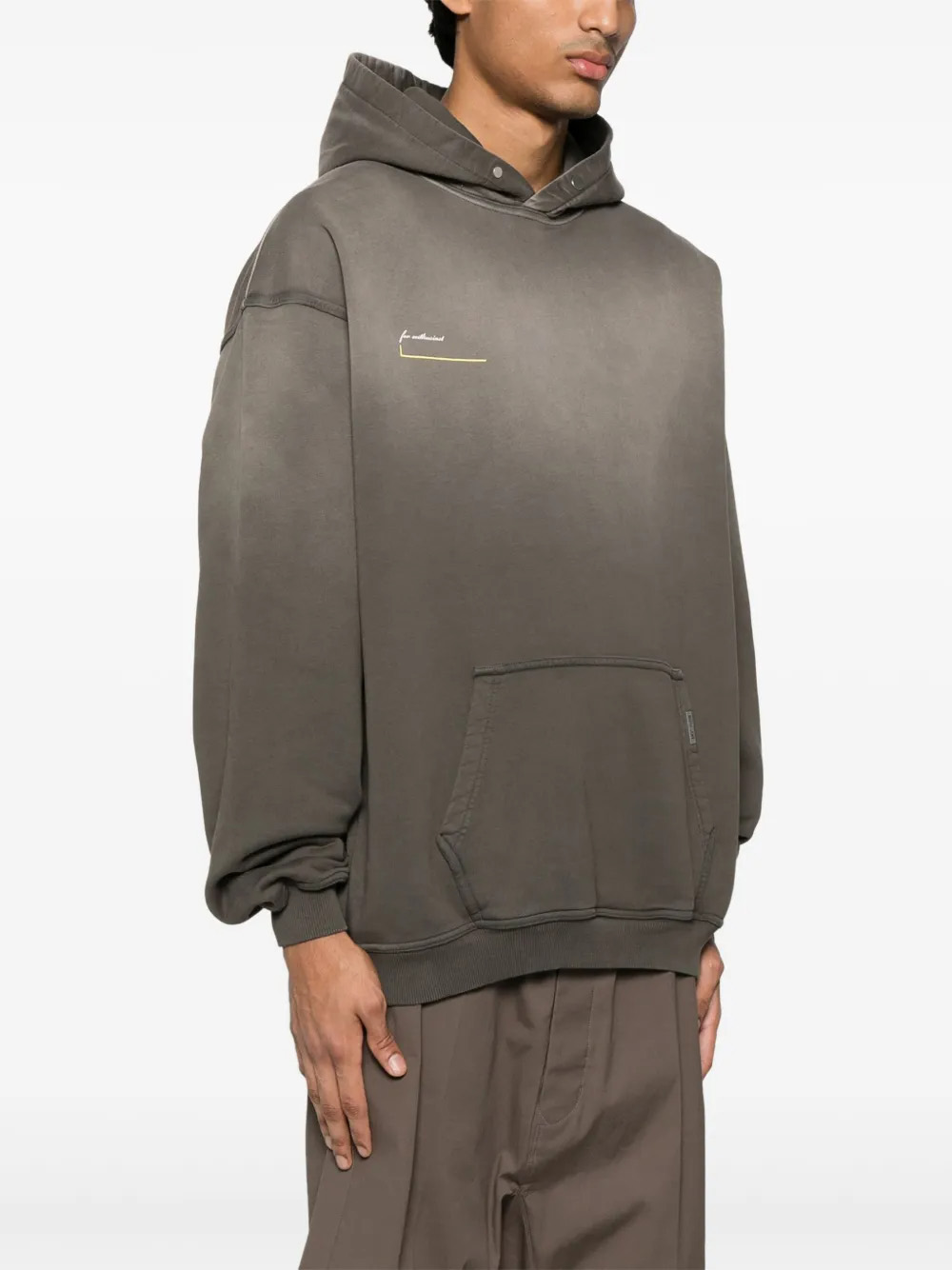 450g Heavyweight Vintage Washed Logo Hoodie
