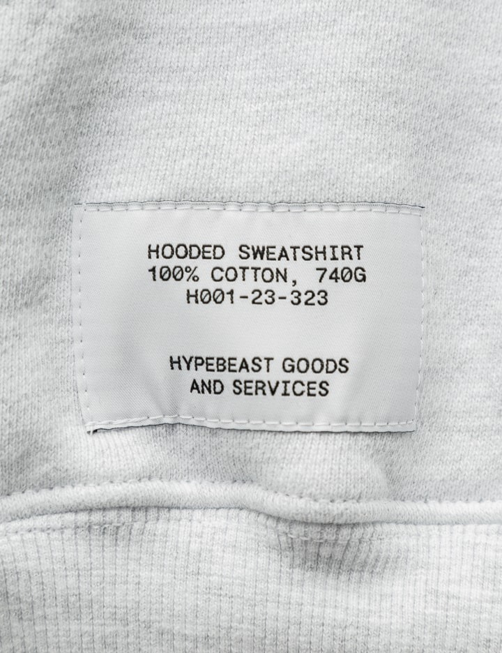 Áo hoodie dáng rộng vai rớt, chất liệu vải French Terry 740GSM, có túi kangaroo. 6