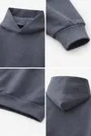 610GSM Heavyweight Drop-Shoulder Fixed-Hood Hoodie 6