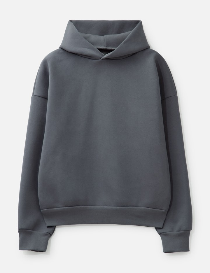 610GSM Heavyweight Drop-Shoulder Fixed-Hood Hoodie 2