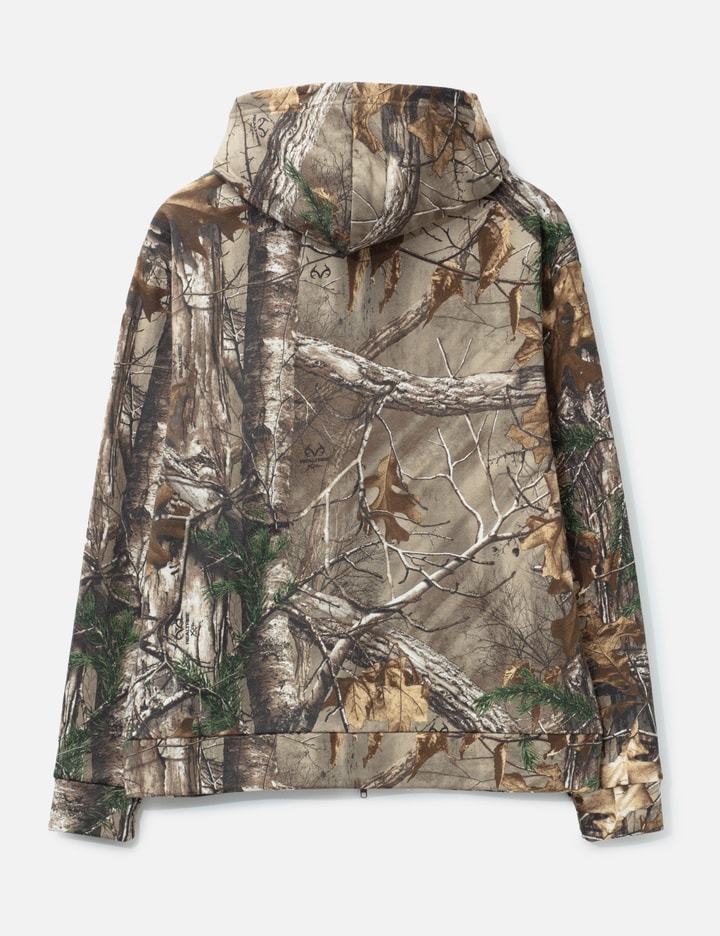 Sweat à capuche oversize zippé en polaire épaisse Realtree Xtra Camo 450 g/m² 3